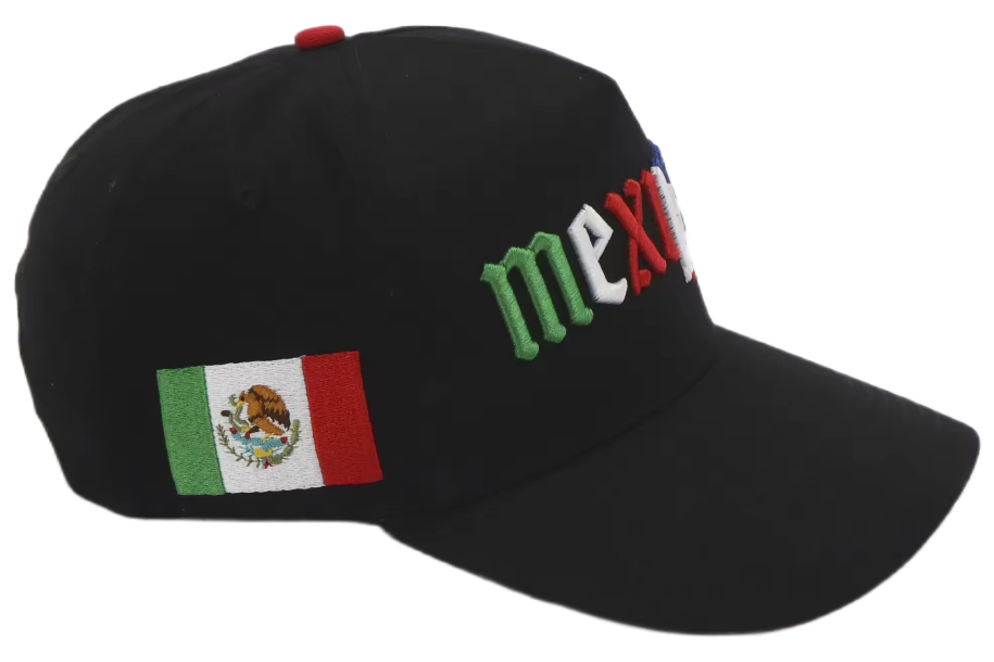 Mexipino Flag Print Hat