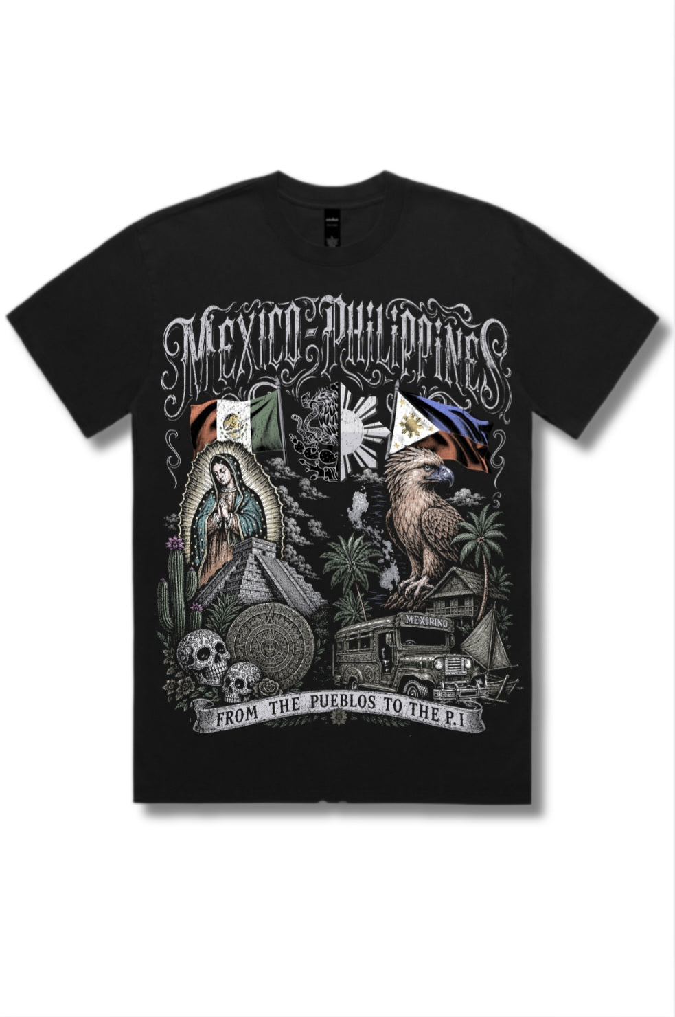 Mexico-Philippines Adult Tee