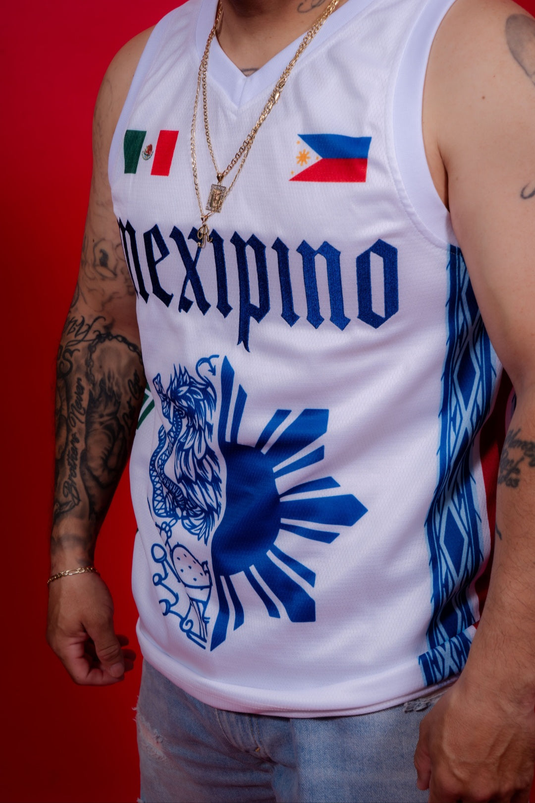 Mexipino BaksetBall Jersey (Adult)