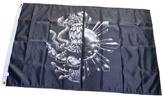 "CHROME" DUAL HERITAGE FLAG