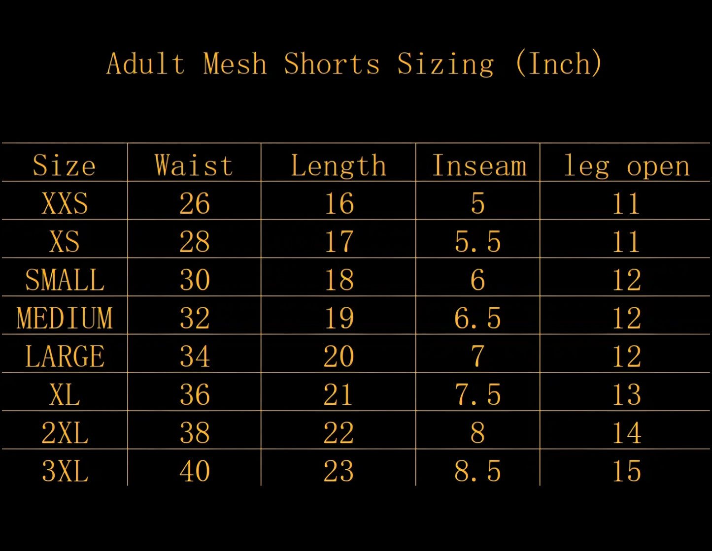 (PRE - ORDER) Mesh Shorts Mexipino (Adults)