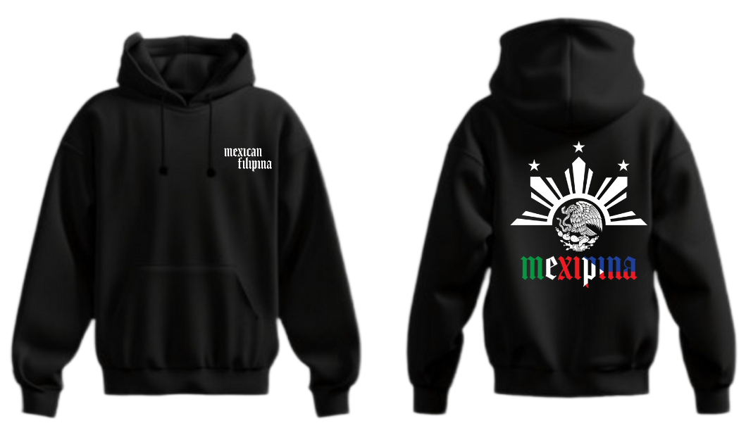 Youth Hoodie Flag Print Mexipina
