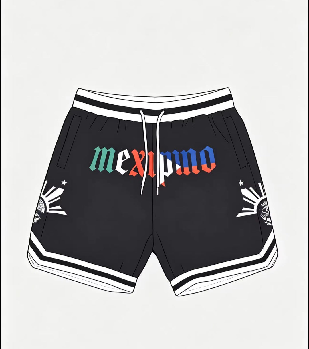 MX-PH Mesh Shorts Mexipino Adult