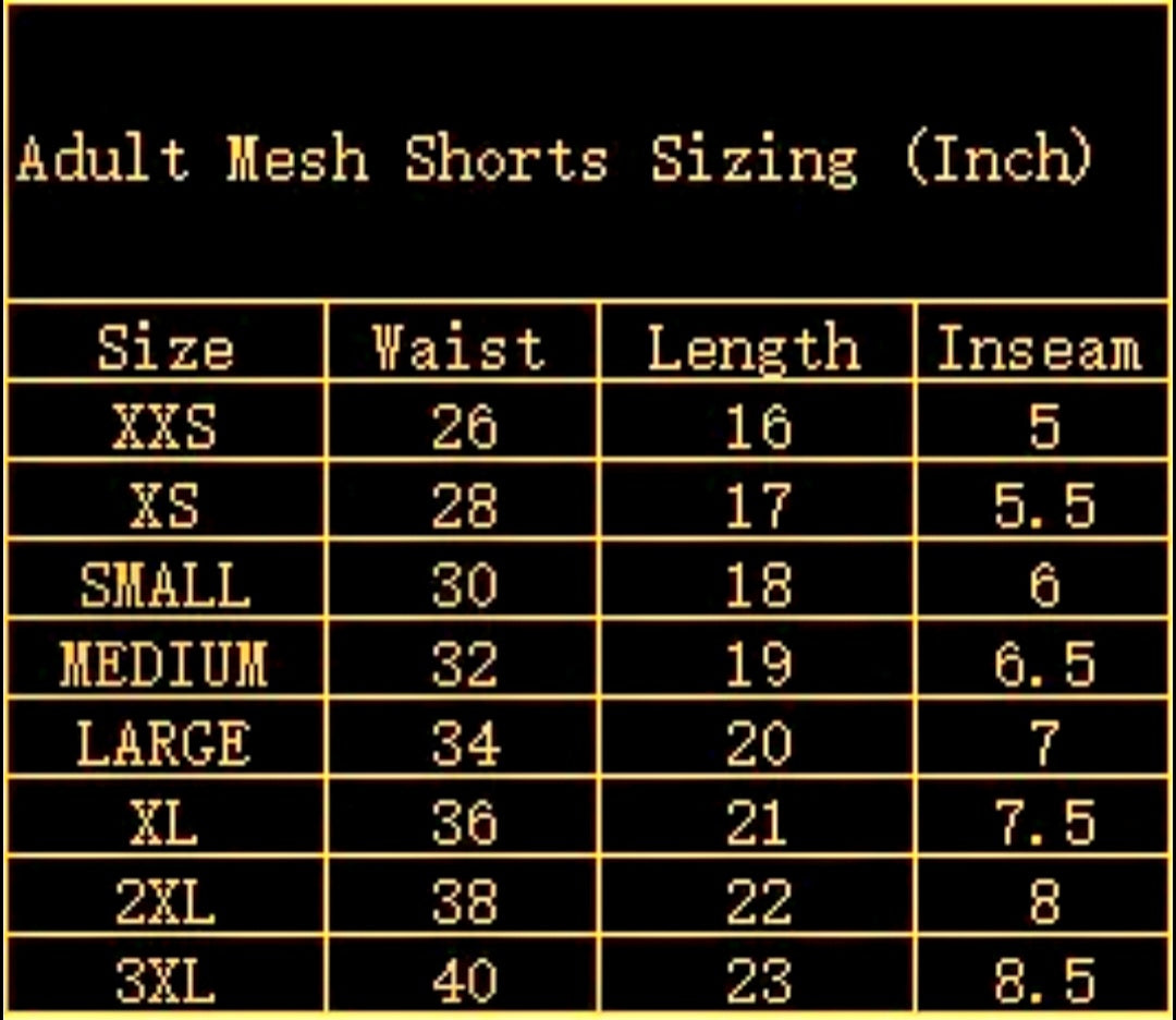 MX-PH Mesh Shorts Mexipino Adult